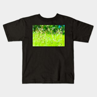 Wild grass illustration Kids T-Shirt